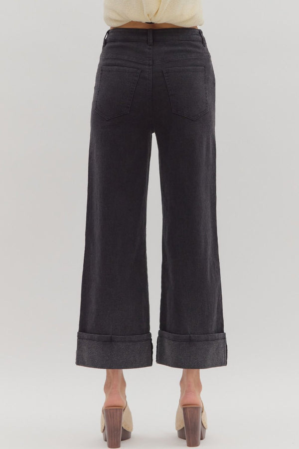 Cuffed Bottom Pants
