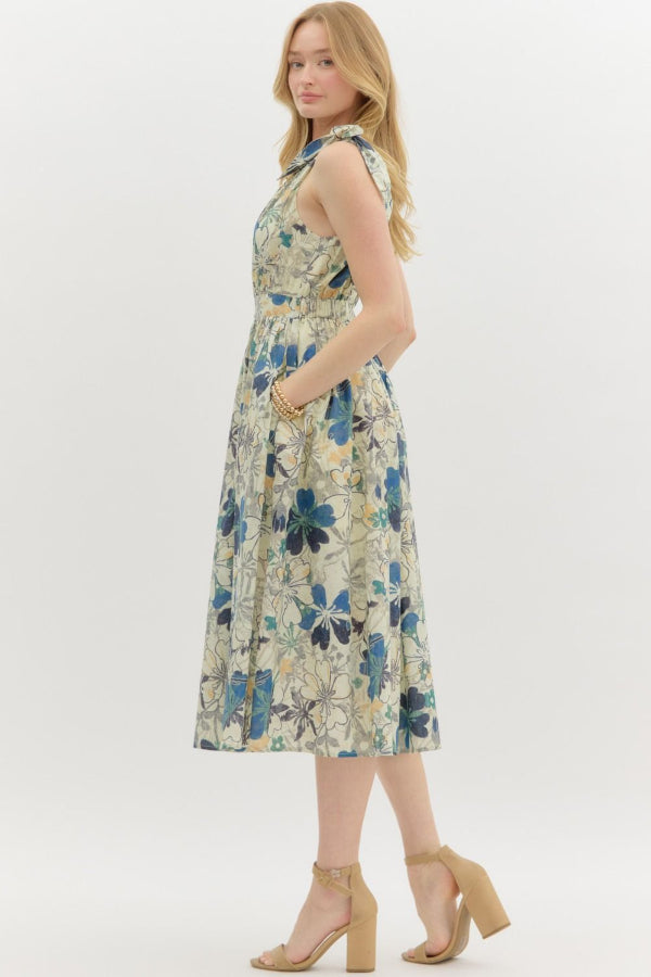 Fight the Moonlight Midi Dress