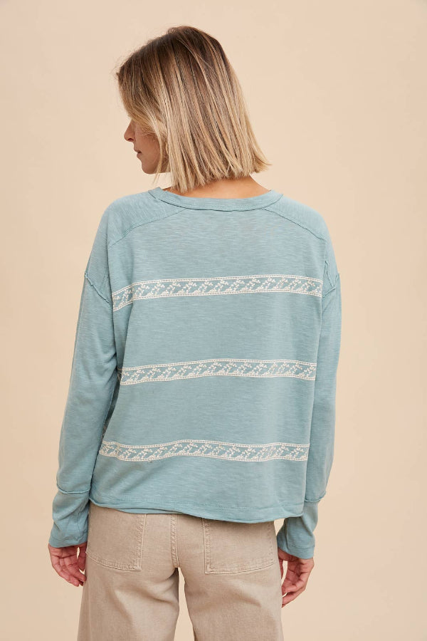 Embroidered Top