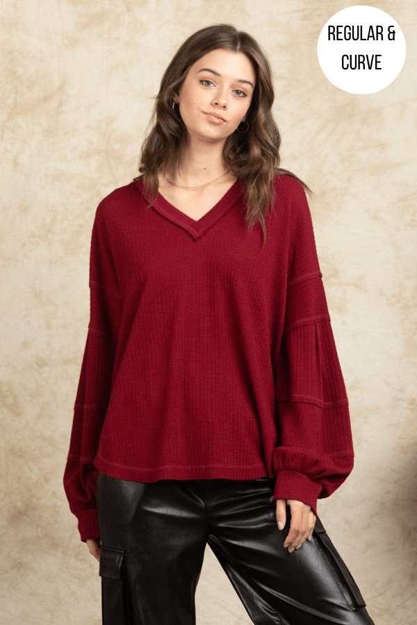Perfectly Cozy Top