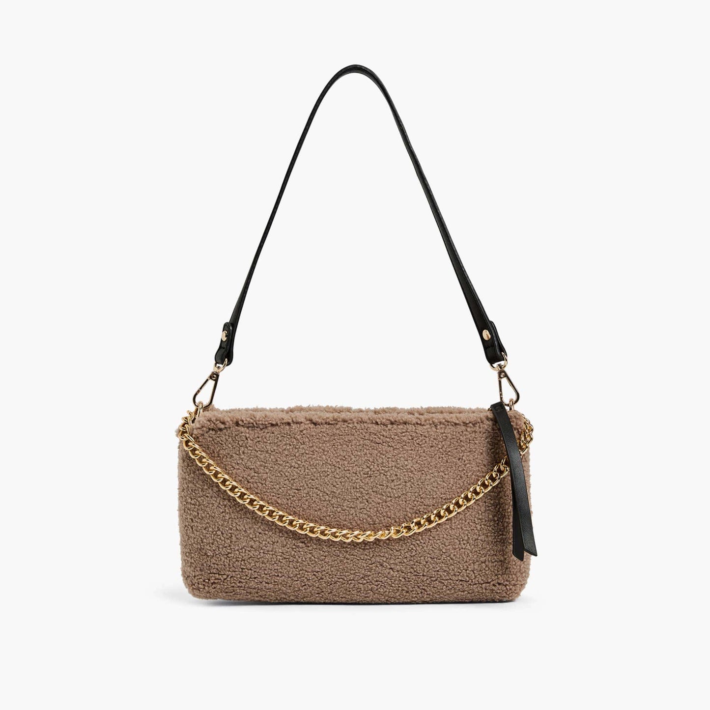 Like Dreams Accessories Demi Envelope Sherpa Shoulder Bag