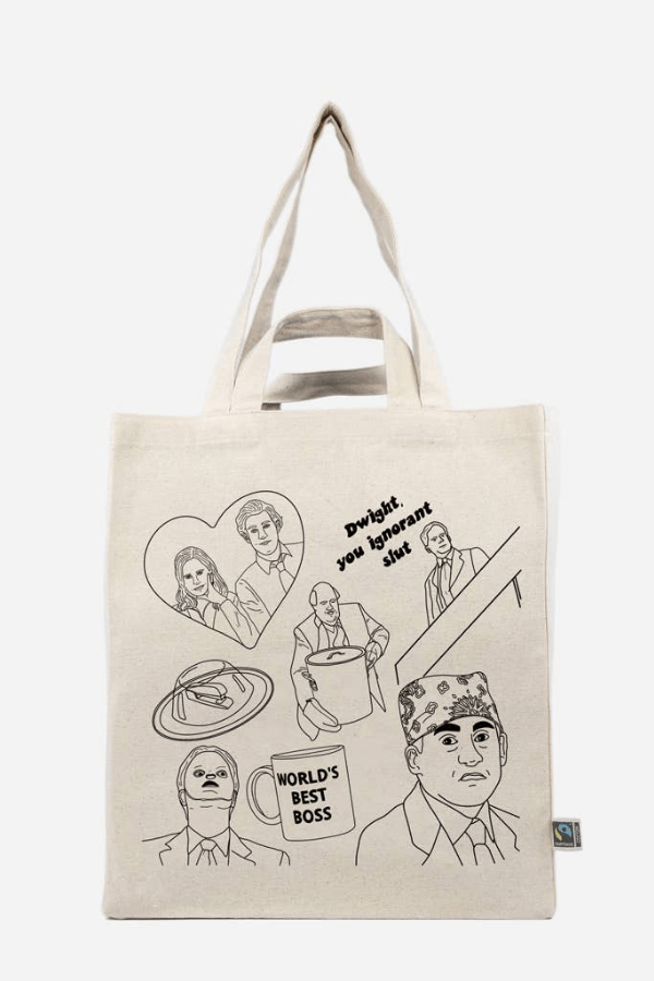 Party Mountain Paper Co Accessories The Office Tote Bag
