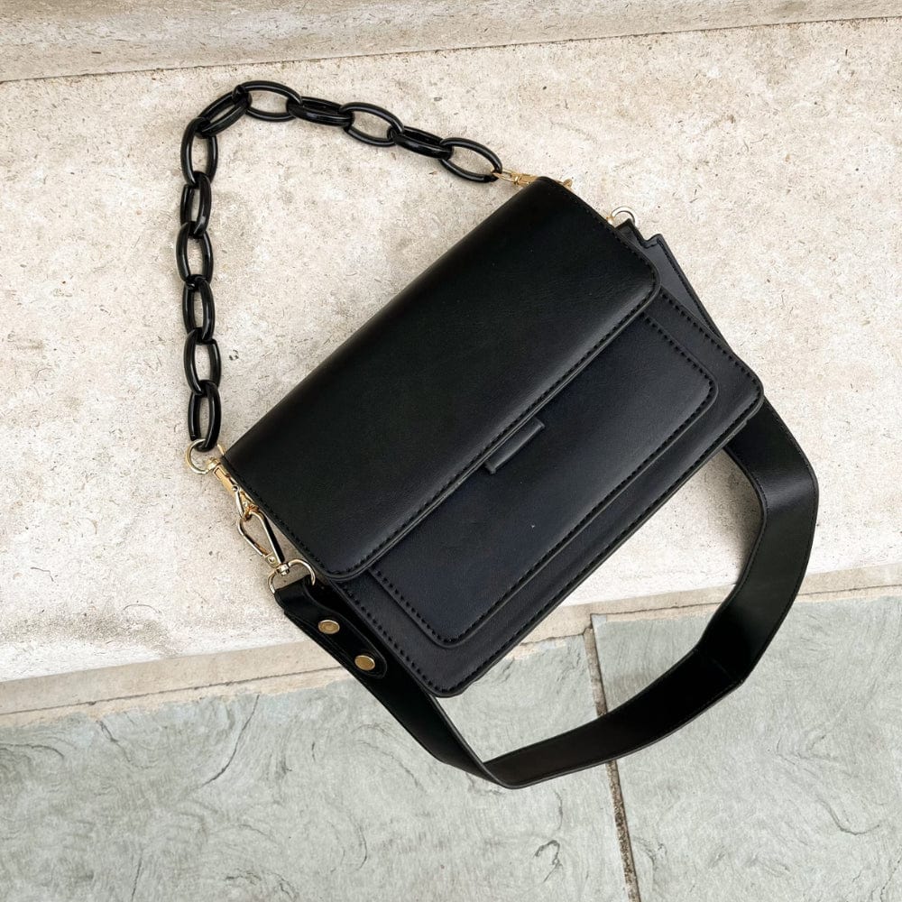 Coconut Lane Accessories The Soho Bag- Black