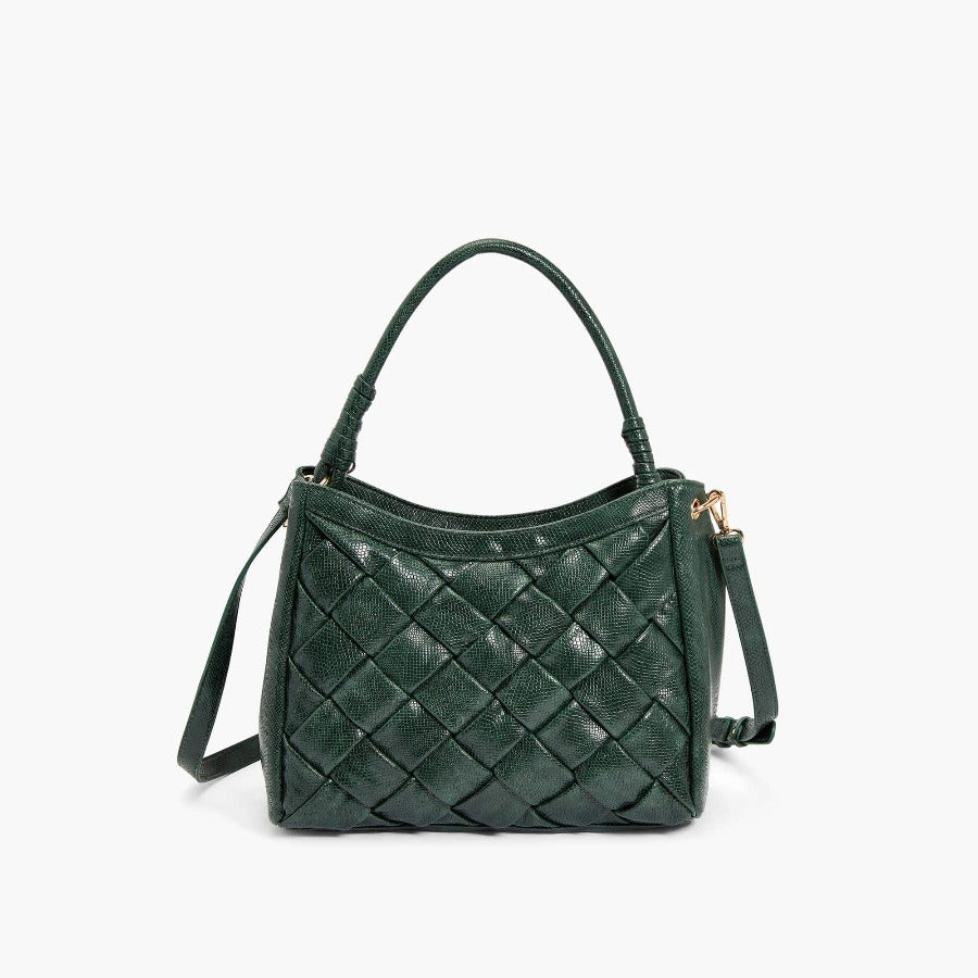 Like Dreams Accessories Woven Braided Top Handle Satchel