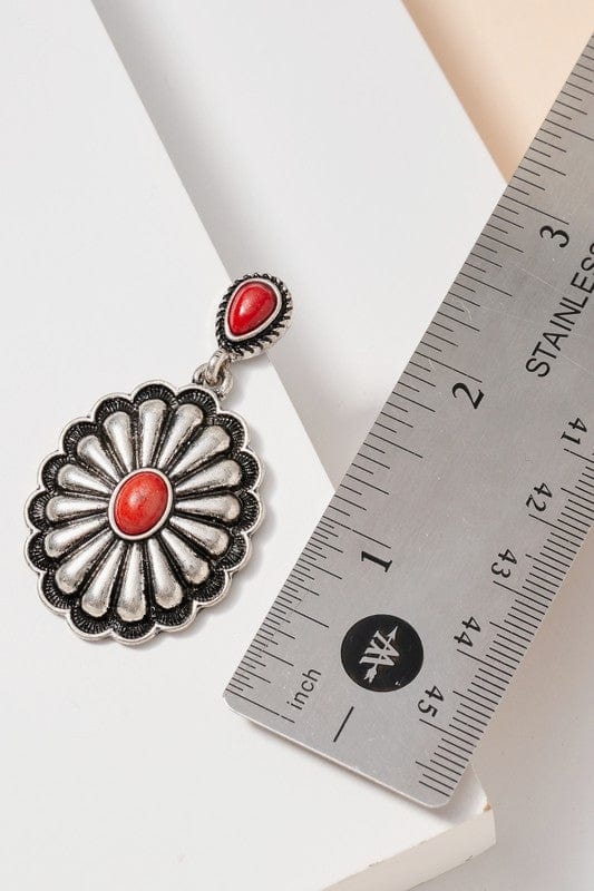 Shop Ravel Western Style Natural Stones Earrings