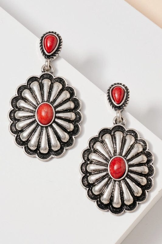 Shop Ravel Western Style Natural Stones Earrings