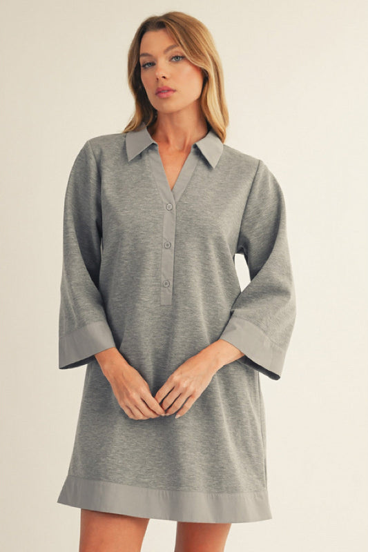 Gray Moment Dress