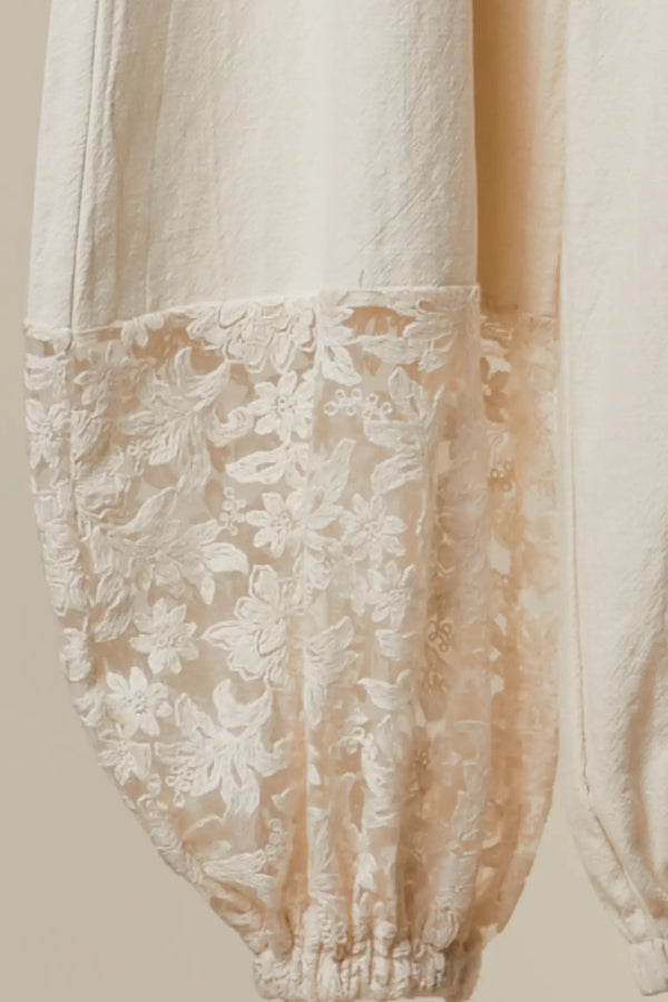 Lace Accent Bottoms