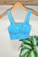 Square Neck Bralette- Removable Pads