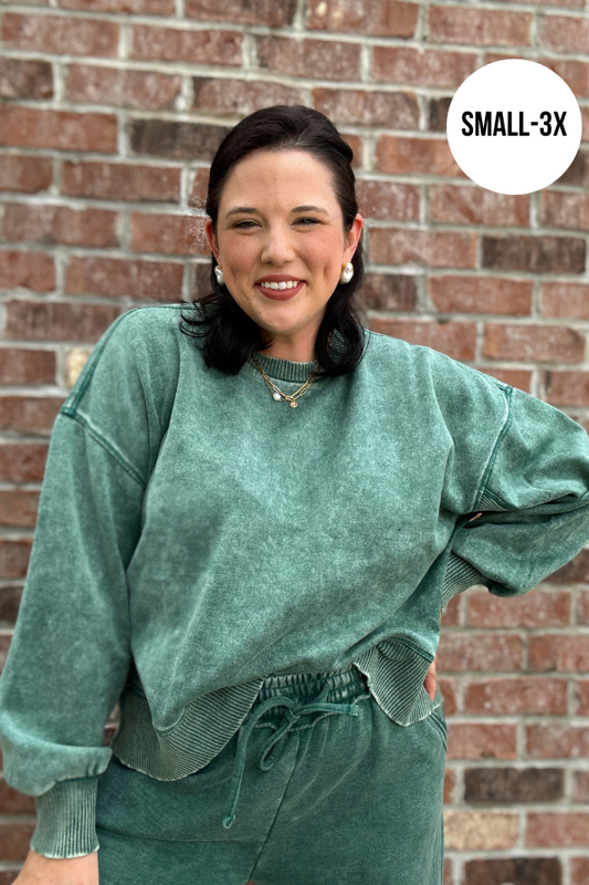 Dark Green Pullover