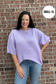 Ribbed Hem Knit Top - Shop Ravel