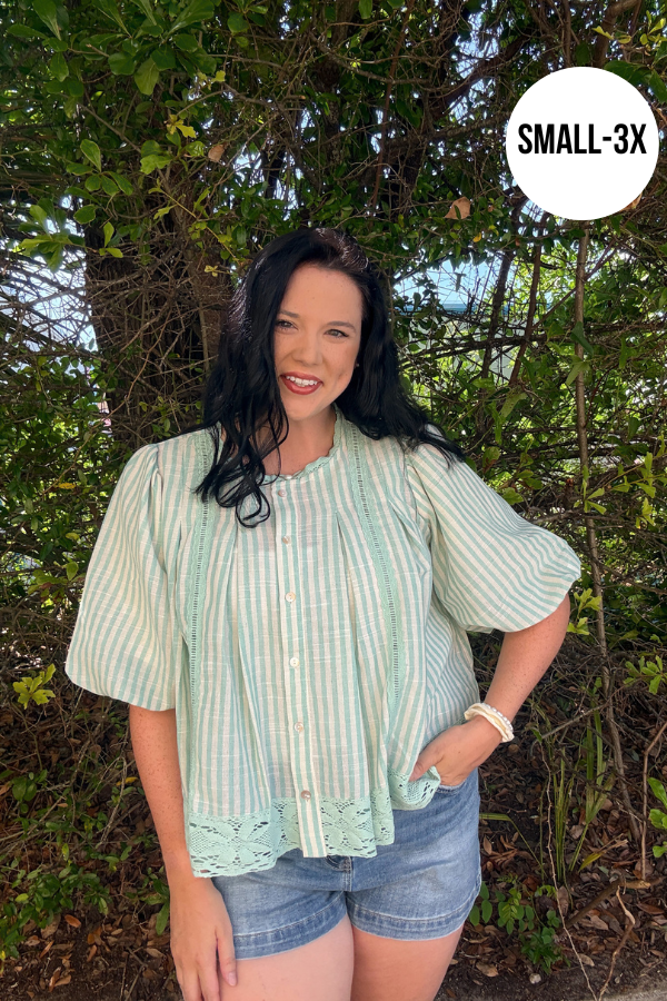 Sage Green Top - Shop Ravel
