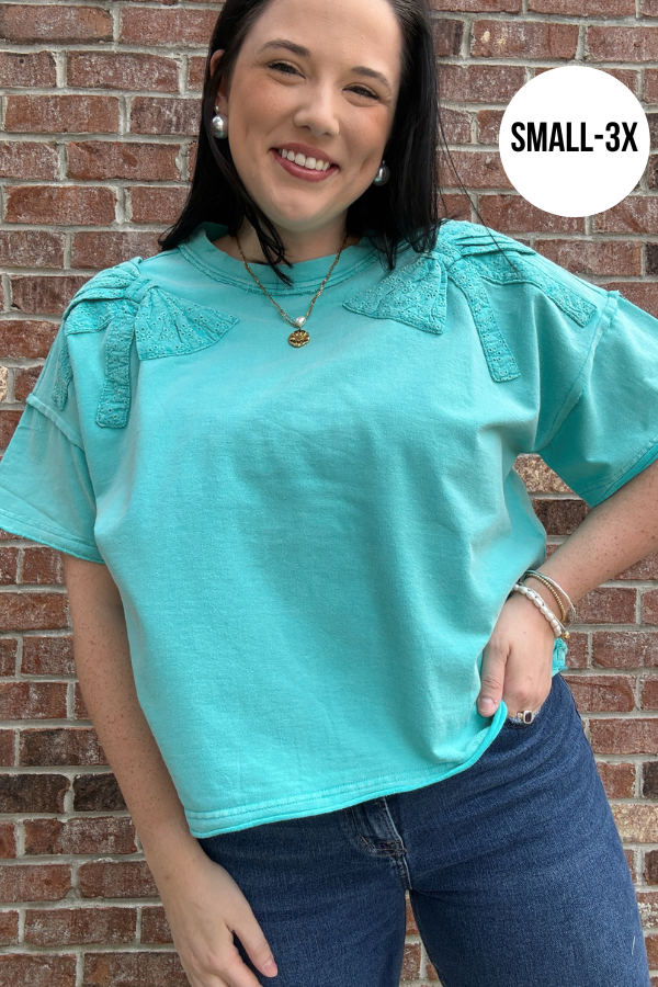 Shoulder Bows Top - Shop Ravel