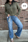 Risen Mid Rise Wide Leg Jeans - Shop Ravel