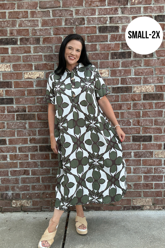 Olive Me Midi Dress - Shop Ravel
