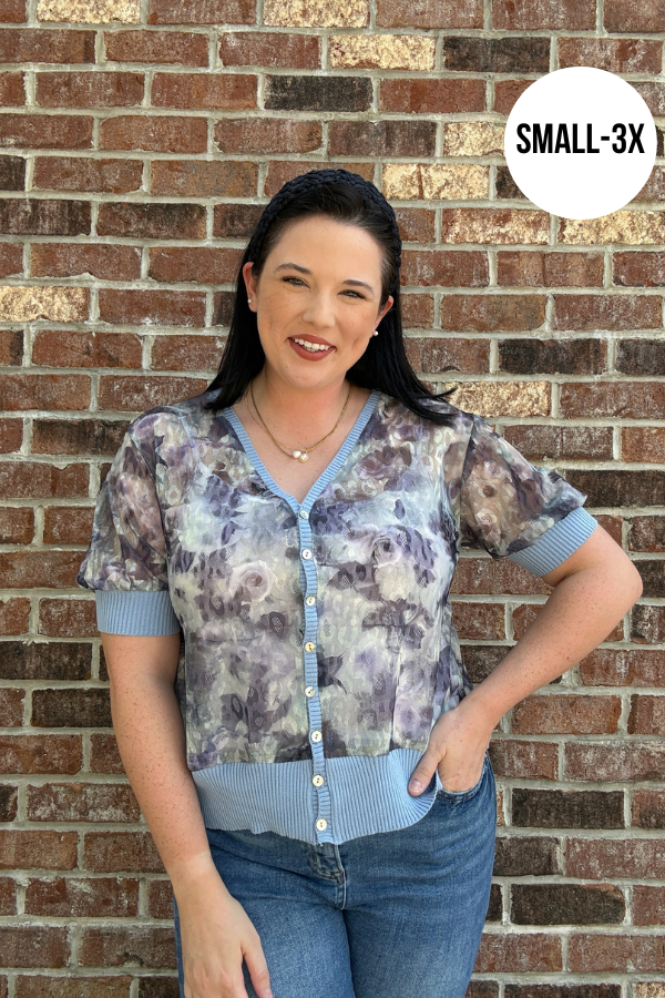 Watercolor Knit Top - Shop Ravel