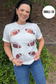 Football Sequin Patch Tee