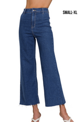 Hey Sailor Cropped Wide Leg Jean