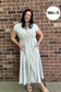 Eyelet Printed Midi Dress - Shop Ravel