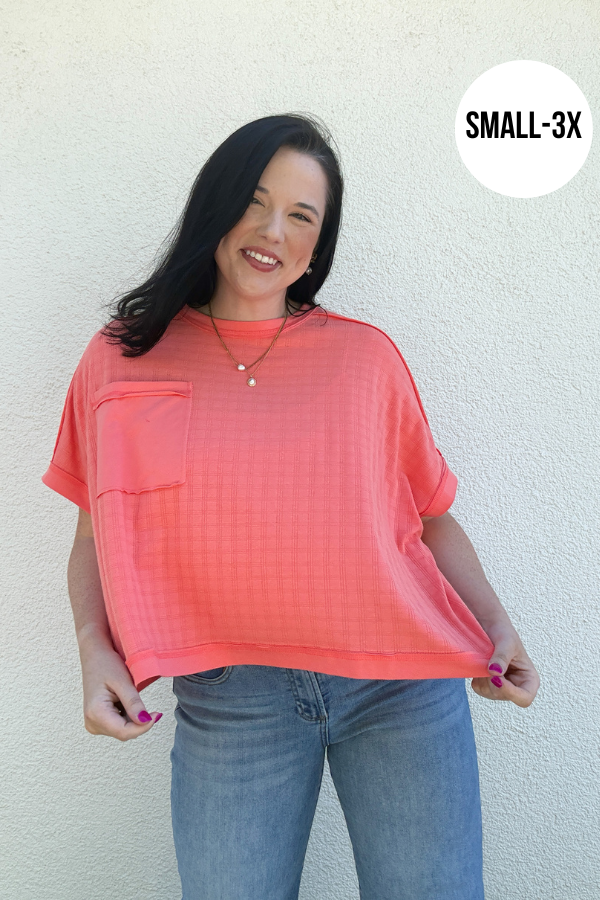 Coral Creation Top - Shop Ravel