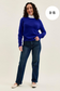 Judy Blue Mid Rise Straight Leg Jeans - Petite