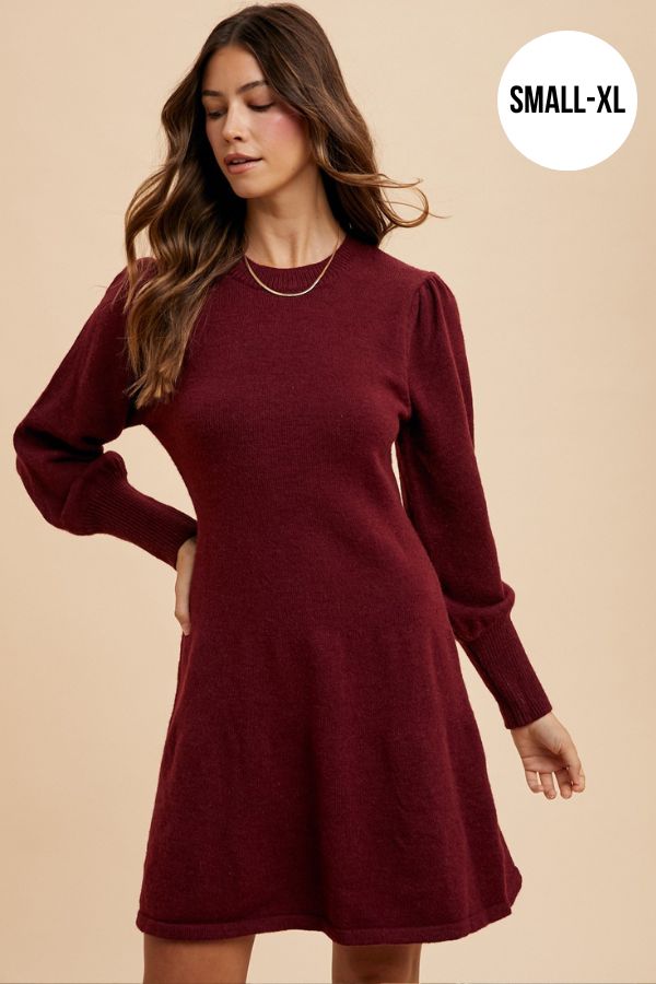 Burning Bright Knit Dress