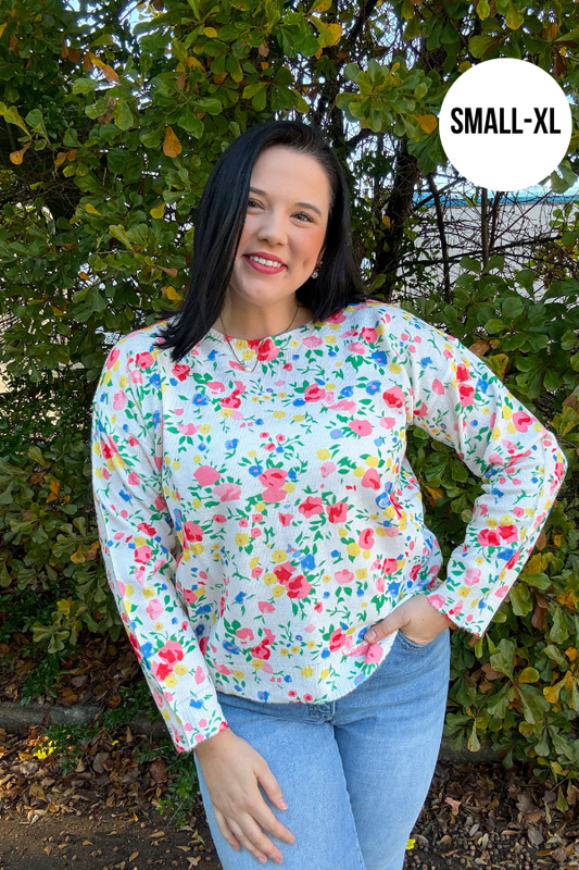 Spring Fling Knit Top