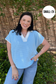 Textured Knit V- Neck Top - Shop Ravel