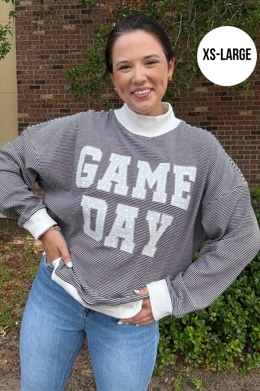 Game Day Mock Neck