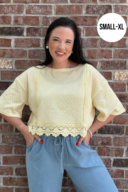 Soft Yellow Top