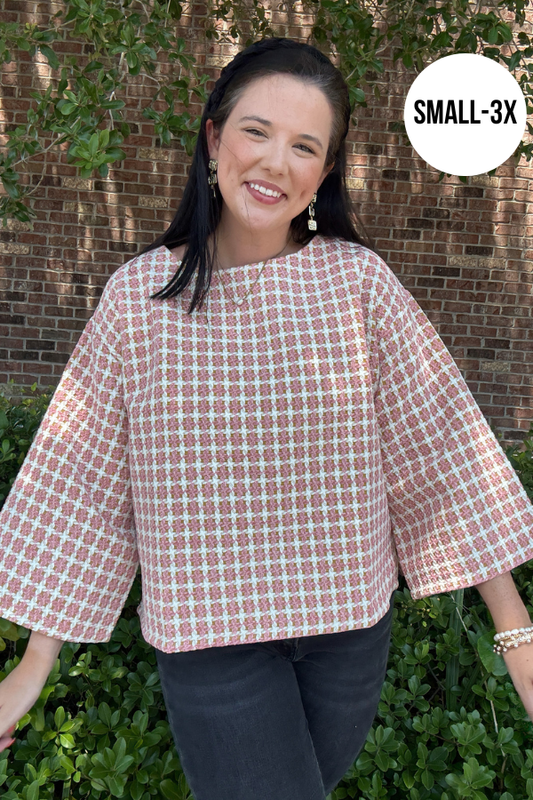 Tweed Moment Top