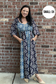 Floral Bloom Smocked Maxi Dress