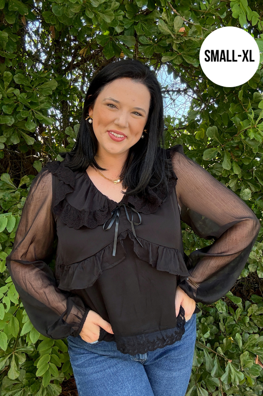 Double Ruffle Top