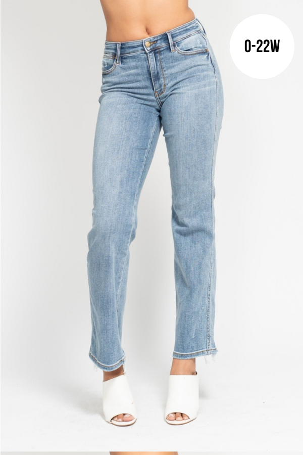 Judy Blue Mid Rise Dad Jean