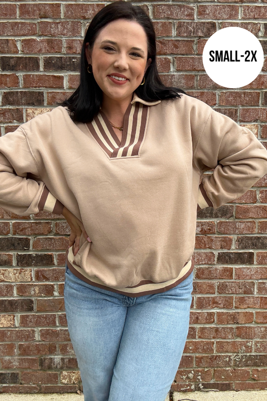 Striped Pullover Top
