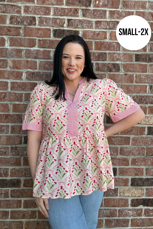 Printed Top - Shop Ravel