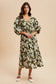 Gathered Around Midi Dress