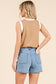 Pocket Denim Shorts