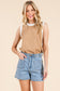 Pocket Denim Shorts