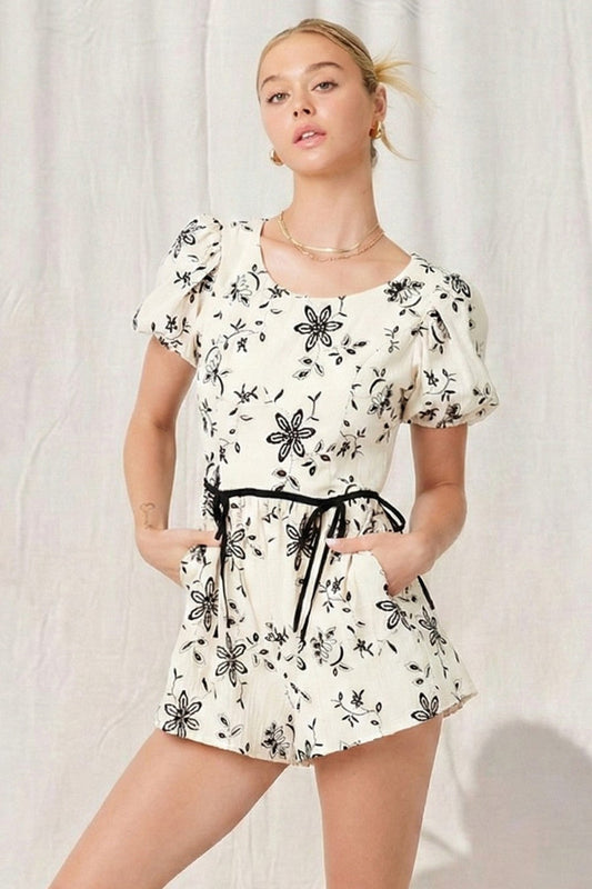 Tied Up Romper - Shop Ravel
