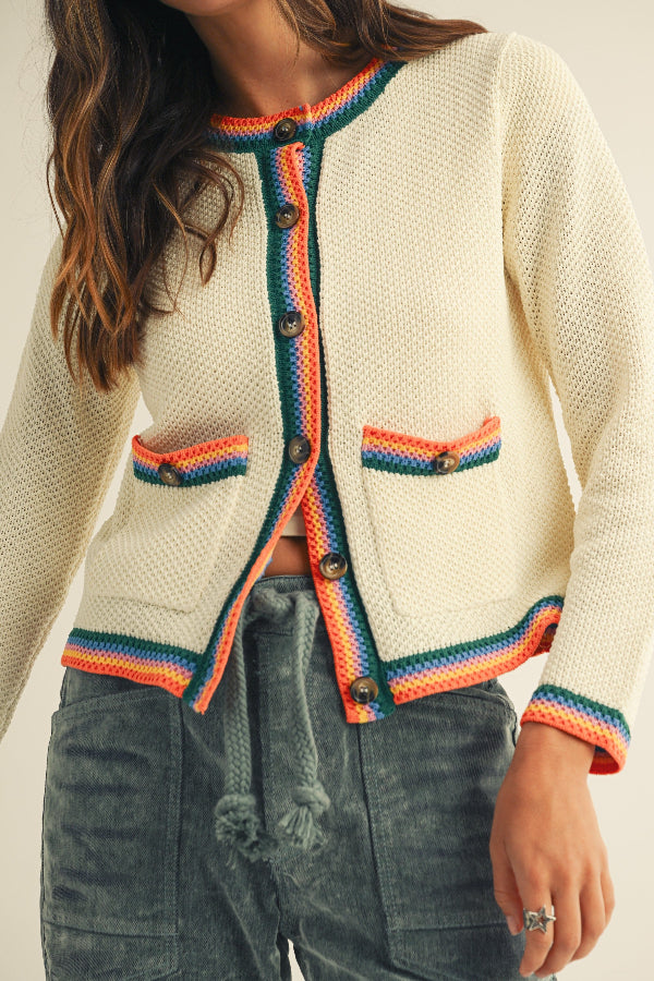Rainbow Cardigan