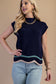 Mock Neck Knit Top