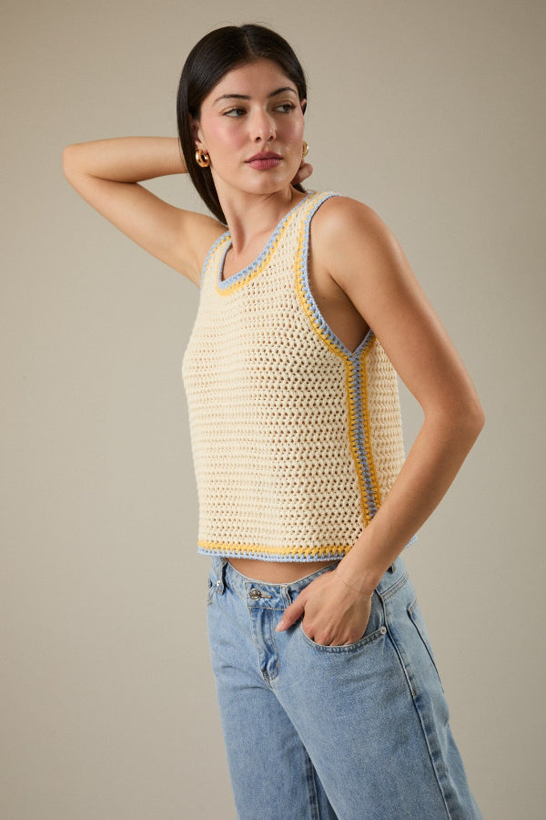 Butter Yellow Tank Top - Shop Ravel