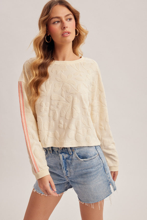 Tropical French Terry Pullover - Shop Ravel