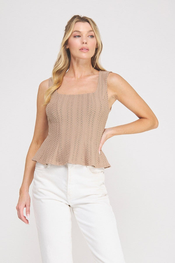 Square Neck Tank Bodice - Shop Ravel
