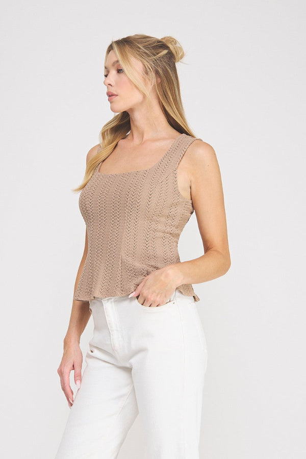 Square Neck Tank Bodice - Shop Ravel