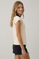 Contrast Collar Baseball Tee - Shop Ravel