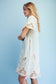 Crochet Details Dress - Shop Ravel