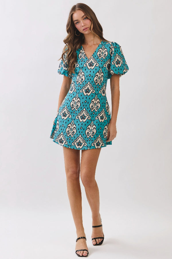 Ikat Design Dress - Shop Ravel