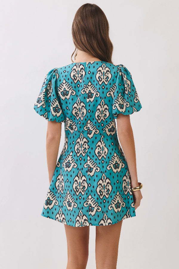 Ikat Design Dress - Shop Ravel
